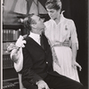 Michaele Myers and Leif Erickson in the 1958 tour of the stage production Sunrise at Campobello