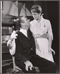 Michaele Myers and Leif Erickson in the 1958 tour of the stage production Sunrise at Campobello