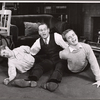 Leif Erickson [center] and unidentified others in the 1958 tour of the stage production Sunrise at Campobello