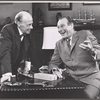 Russell Collins and Leif Erickson in the 1958 tour of the stage production Sunrise at Campobello