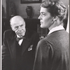 Russell Collins and Michaele Myers in the 1958 tour of the stage production Sunrise at Campobello