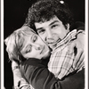 Mary Beth Hurt and Mandy Patinkin in rehearsal for the 1975 stage production Trelawney of the "Wells"