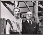 Danny Kaye and Richard Rodgers in rehearsal for the stage production Two by Two