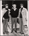 Martin Charnin, Peter Stone and Joe Layton in rehearsal for the stage production Two by Two