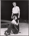 James Daly and unidentified in the stage production J.B.