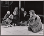 James Daly [right] and ensemble in the stage production J.B.