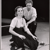 James Daly and unidentified in the stage production J.B.