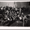 Scene from rehearsal for the stage production Jesus Christ Superstar