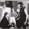 Alan King, Janet Ward, Neva Small and Jane Elliot in rehearsal for the stage production The Impossible Years