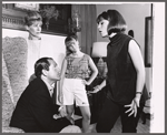 Alan King, Janet Ward, Neva Small and Jane Elliot in rehearsal for the stage production The Impossible Years