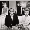Neva Small, Alan King, Jane Elliot and Janet Ward in rehearsal for the stage production The Impossible Years