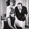 Janet Ward, Jane Elliot and Alan King in rehearsal for the stage production The Impossible Years