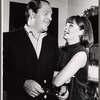 Alan King and Jane Elliot in rehearsal for the stage production The Impossible Years