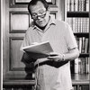Alan King in rehearsal for the stage production The Impossible Years