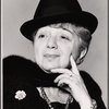 Molly Picon in rehearsal for the stage production How to Be a Jewish Mother 