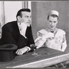Billy De Wolfe and Beatrice Lillie in the stage production Ziegfeld Follies of 1957