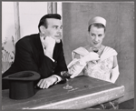 Billy De Wolfe and Beatrice Lillie in the stage production Ziegfeld Follies of 1957