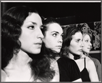 Leata Galloway, Andrea Marcovicci, Marta Heflin and unidentified in the stage production The Wedding of Iphigenia