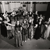 Andrea Marcovicci, Marta Heflin and ensemble in the stage production The Wedding of Iphigenia