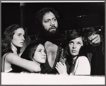 Andrea Marcovicci, Manu Tupou and unidentified others in the stage production The Wedding of Iphigenia