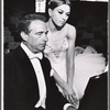 Victor Borge and Claire Sombert in publicity pose for the touring show Victor Borge in Concert