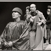 Brian Bedford, Howard Da Silva [foreground] and unidentified others in the stage production The Unknown Soldier and His Wife