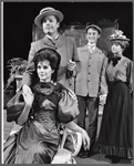 Nancy Berg, John McMartin, Grover Dale and Nancy Haywood in the 1964 Off-Broadway revival of Too Much Johnson