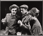 John McMartin, Grover Dale and Nancy Haywood in the 1964 Off-Broadway revival of Too Much Johnson