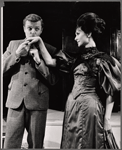 John McMartin and Nancy Berg in the 1964 Off-Broadway revival of Too Much Johnson