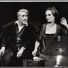Eduard Franz and Joan Greenwood in the stage production Those That Play the Clowns