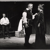 Alfred Drake, Eduard Franz and Joan Greenwood in the stage production Those That Play the Clowns