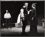 Alfred Drake, Eduard Franz and Joan Greenwood in the stage production Those That Play the Clowns
