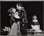 Alfred Drake and Joan Greenwood in the stage production Those That Play the Clowns