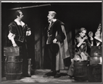 Eduard Franz, Alfred Drake and Joan Greenwood in the stage production Those That Play the Clowns