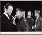 Alfred Drake, Fredricka Weber, Grayson Hall and Jerry Dodge in rehearsal for the stage production Those That Play the Clowns