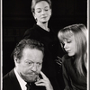 Alfred Drake, Joan Greenwood and Fredricka Weber in rehearsal for the stage production Those That Play the Clowns