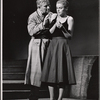 Sidney Blackmer and Diana Hyland in the stage production Sweet Bird of Youth