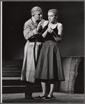 Sidney Blackmer and Diana Hyland in the stage production Sweet Bird of Youth