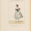 Costume de Melle. Fanny Essler [sic], rôle de Lauretta, dans La tarentule.