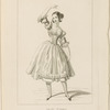 Costume de Melle. Fanny Essler [sic], rôle de Lauretta dans La tarentule.