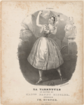 La tarentule as danced by Madlle. Fanny Elssler