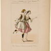 Costume de Mabille, et de Sophie Dumilâtre, dans La Péri