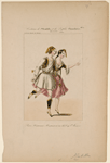 Costume de Mabille, et de Sophie Dumilâtre, dans La Péri
