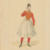Costume de Melle Fanny Essler [sic], rôle de La gipsy, dans la piece de ce nom. Ballet.