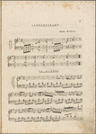 La gitana, (The new cachoucha), danced by Madlle Fanny Ellsler [sic], in the grand ballet La gitana