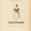 Costume de Melle. Fanny Essler [sic] rôle de Mathilde, dans L'ile des pirates. Ballet. Académie Royale de Musique