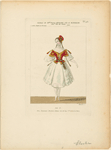 Costume de Melle. Fanny Essler [sic] rôle de Mathilde, dans L'ile des pirates. Ballet. Académie Royale de Musique
