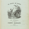 El jaleo de Xeres or La gitana, as danced by Fanny Elssler