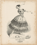 El jaleo de Jeres as danced by Madlle Fanny Elssler