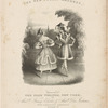 The new Polski mazurka, danced at the Park Theatre, New York, by Madlle. Fanny Elssler & Madlle Des Jardaines, with rapturous applause